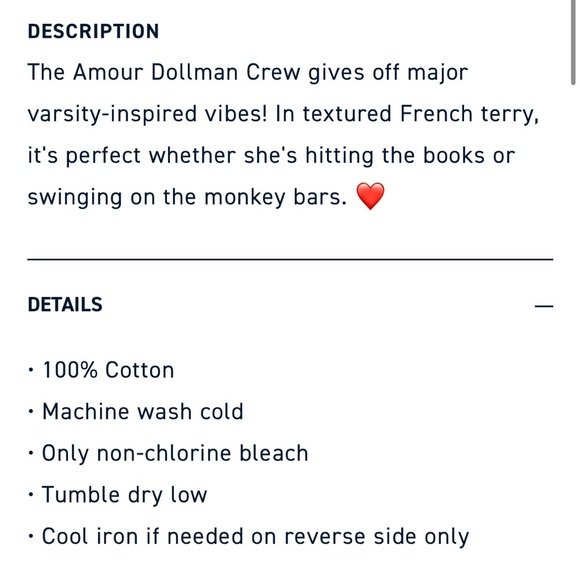 NWT! Rockets of Awesome Amour Dollman Crew Sweatshirt - Picture 12 of 12